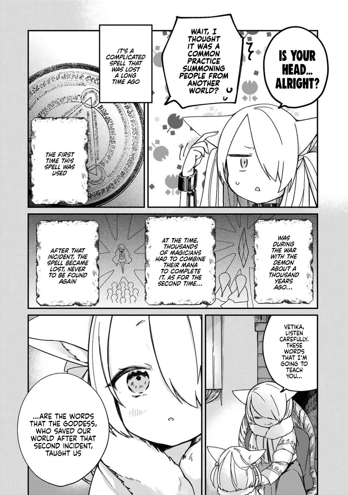 Page 9 Chapter 17 Maou-sama ni Shoukan sareta kedo Kotoba ga Tsuujinai.