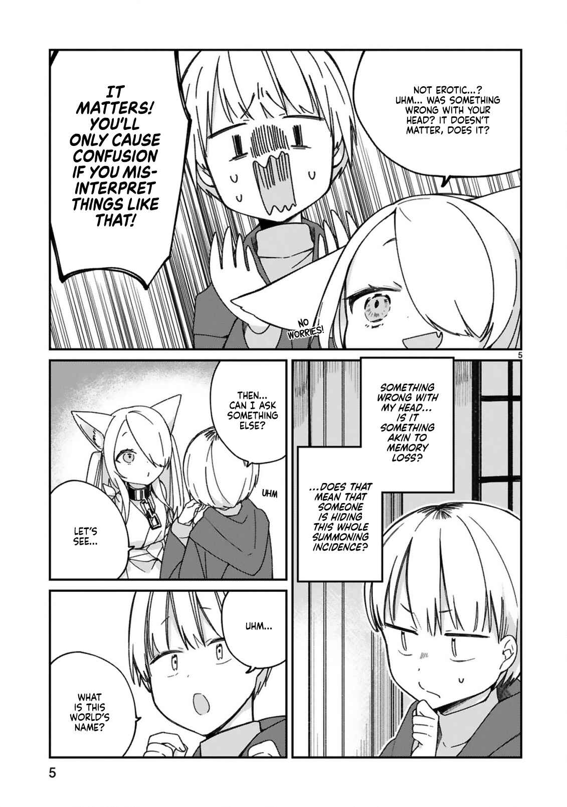 Page 7 Chapter 18 Maou-sama ni Shoukan sareta kedo Kotoba ga Tsuujinai.