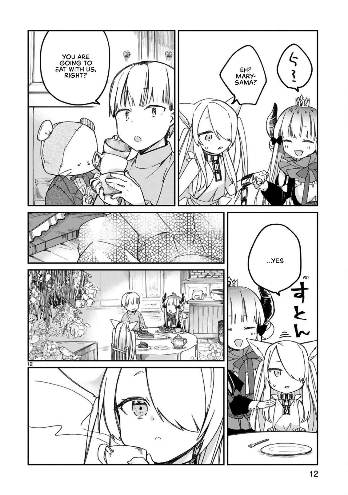 Page 14 Chapter 19 Maou-sama ni Shoukan sareta kedo Kotoba ga Tsuujinai.