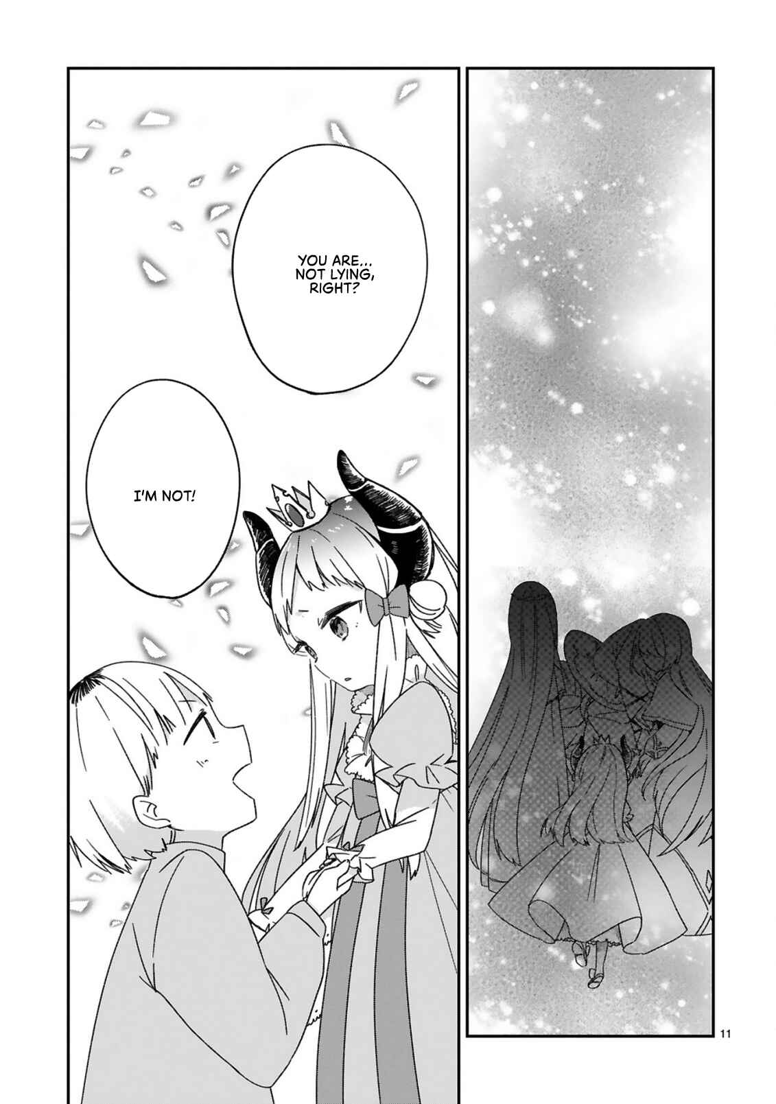 Page 13 Chapter 25 Maou-sama ni Shoukan sareta kedo Kotoba ga Tsuujinai.