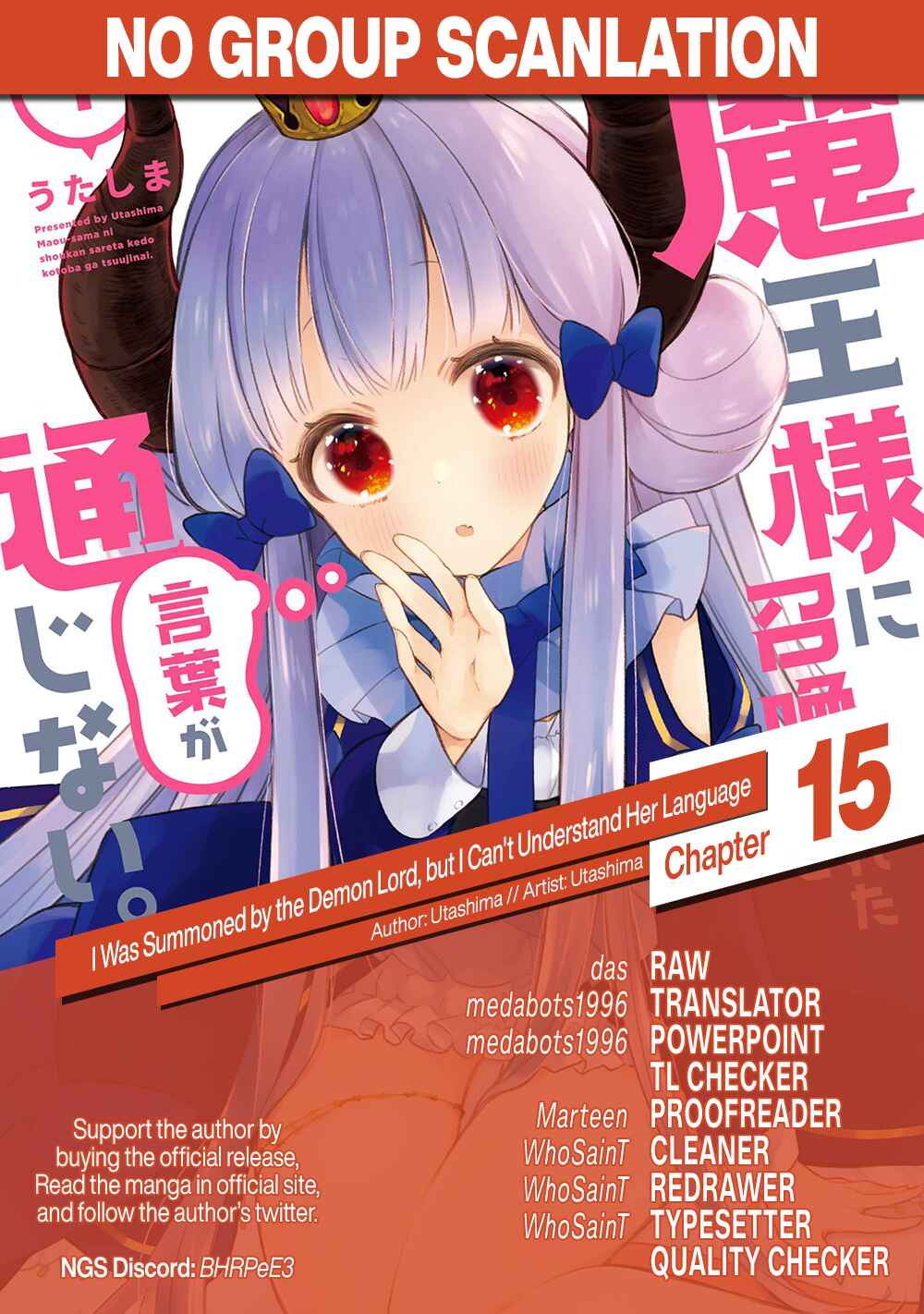 Page 18 Chapter 15 Maou-sama ni Shoukan sareta kedo Kotoba ga Tsuujinai.
