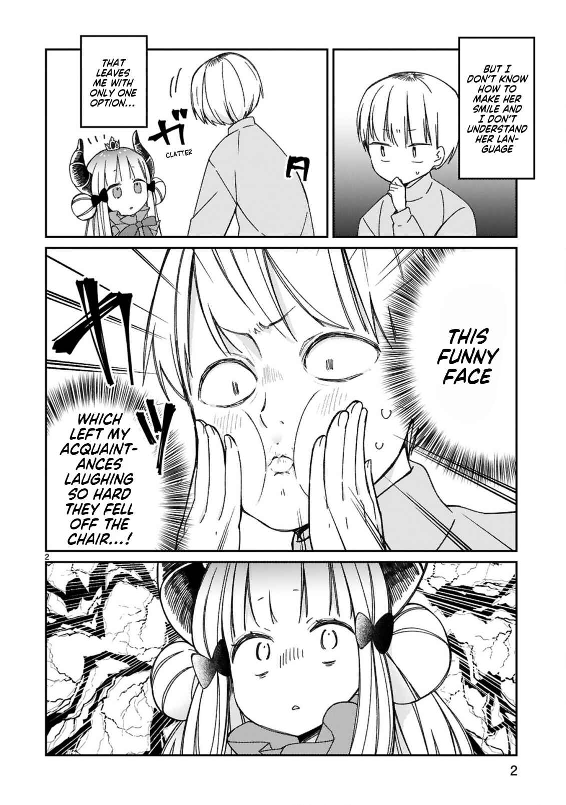 Page 4 Chapter 15 Maou-sama ni Shoukan sareta kedo Kotoba ga Tsuujinai.