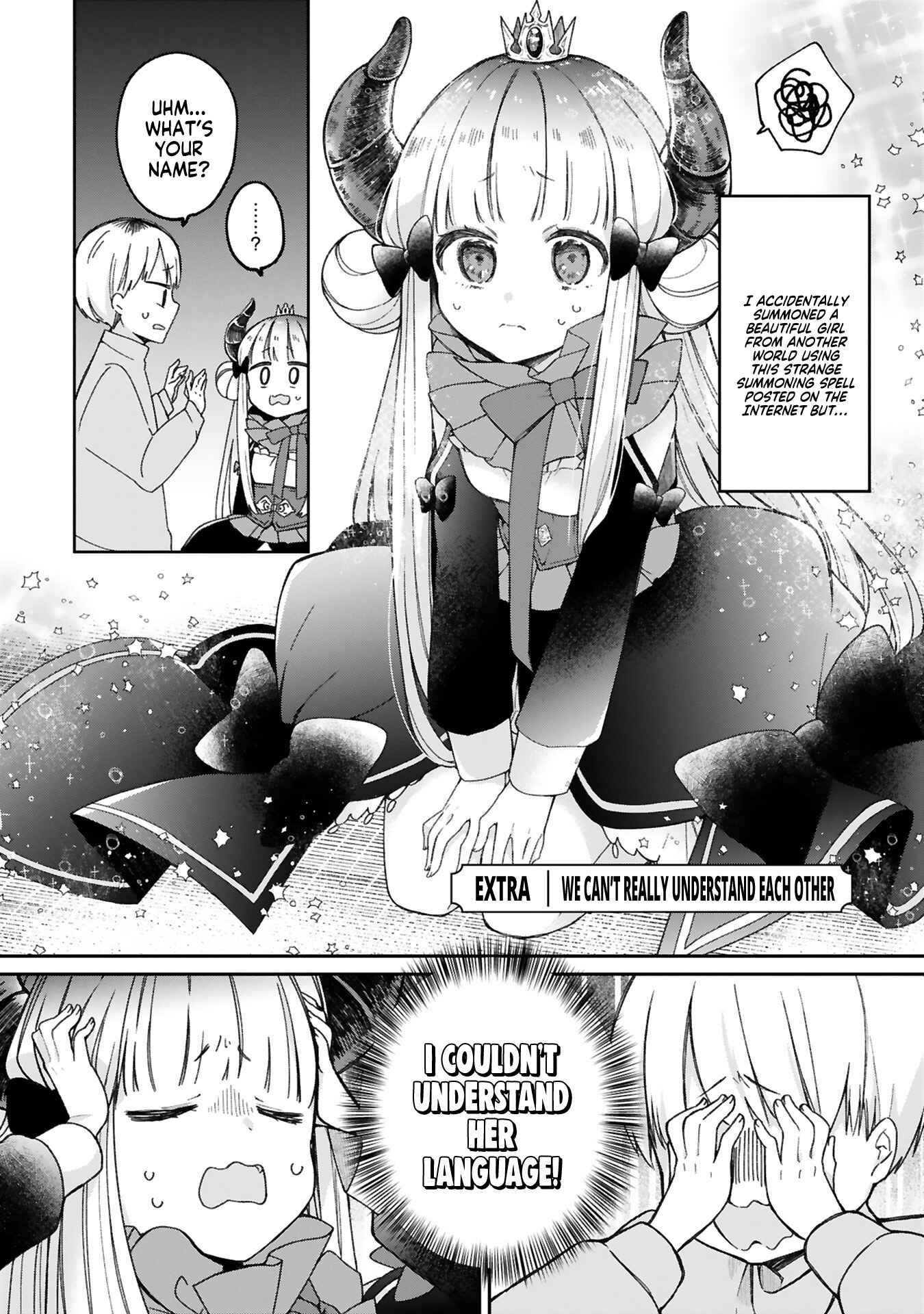 Page 2 Chapter 8.5 Maou-sama ni Shoukan sareta kedo Kotoba ga Tsuujinai.