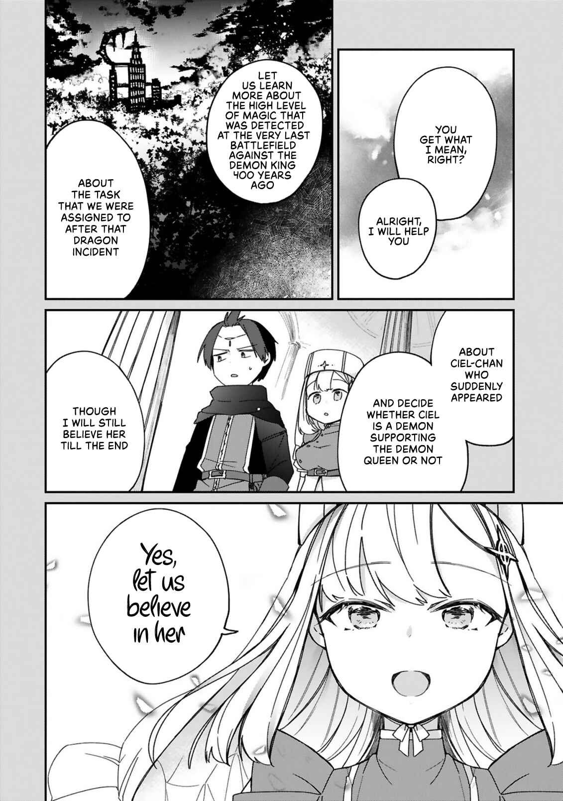 Page 12 Chapter 21 Maou-sama ni Shoukan sareta kedo Kotoba ga Tsuujinai.