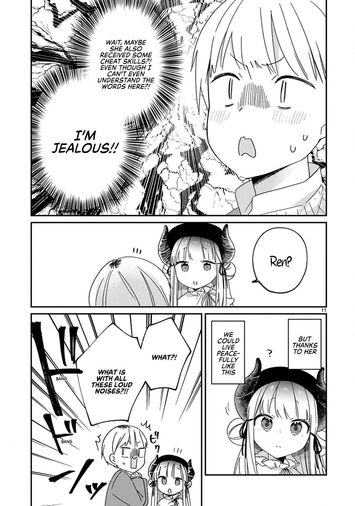 Page 13 Chapter 27 Maou-sama ni Shoukan sareta kedo Kotoba ga Tsuujinai.