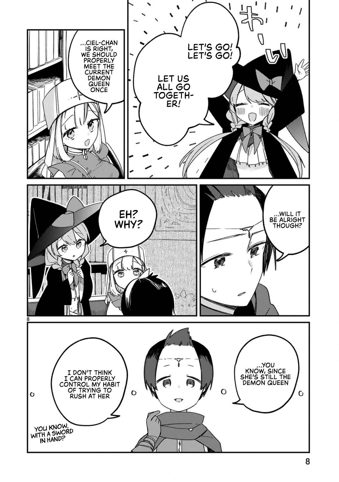 Page 10 Chapter 30.5 Maou-sama ni Shoukan sareta kedo Kotoba ga Tsuujinai.