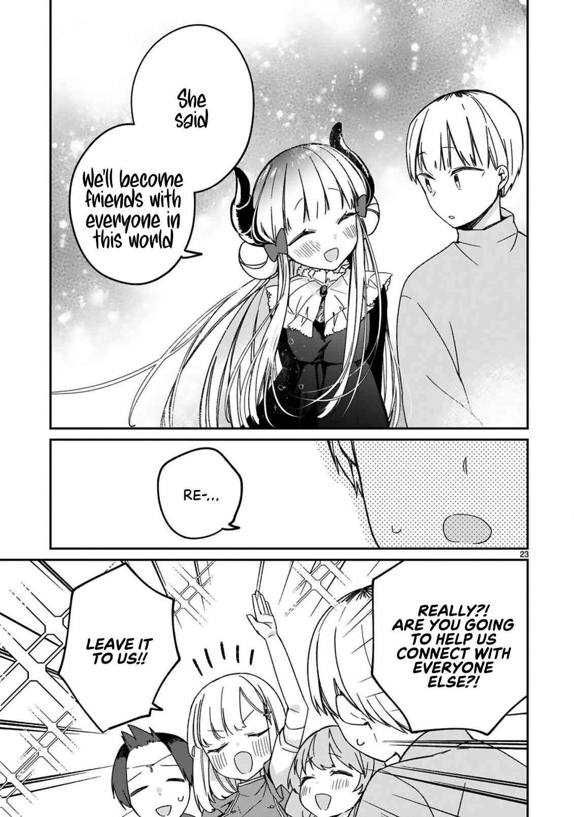 Page 25 Chapter 30.5 Maou-sama ni Shoukan sareta kedo Kotoba ga Tsuujinai.
