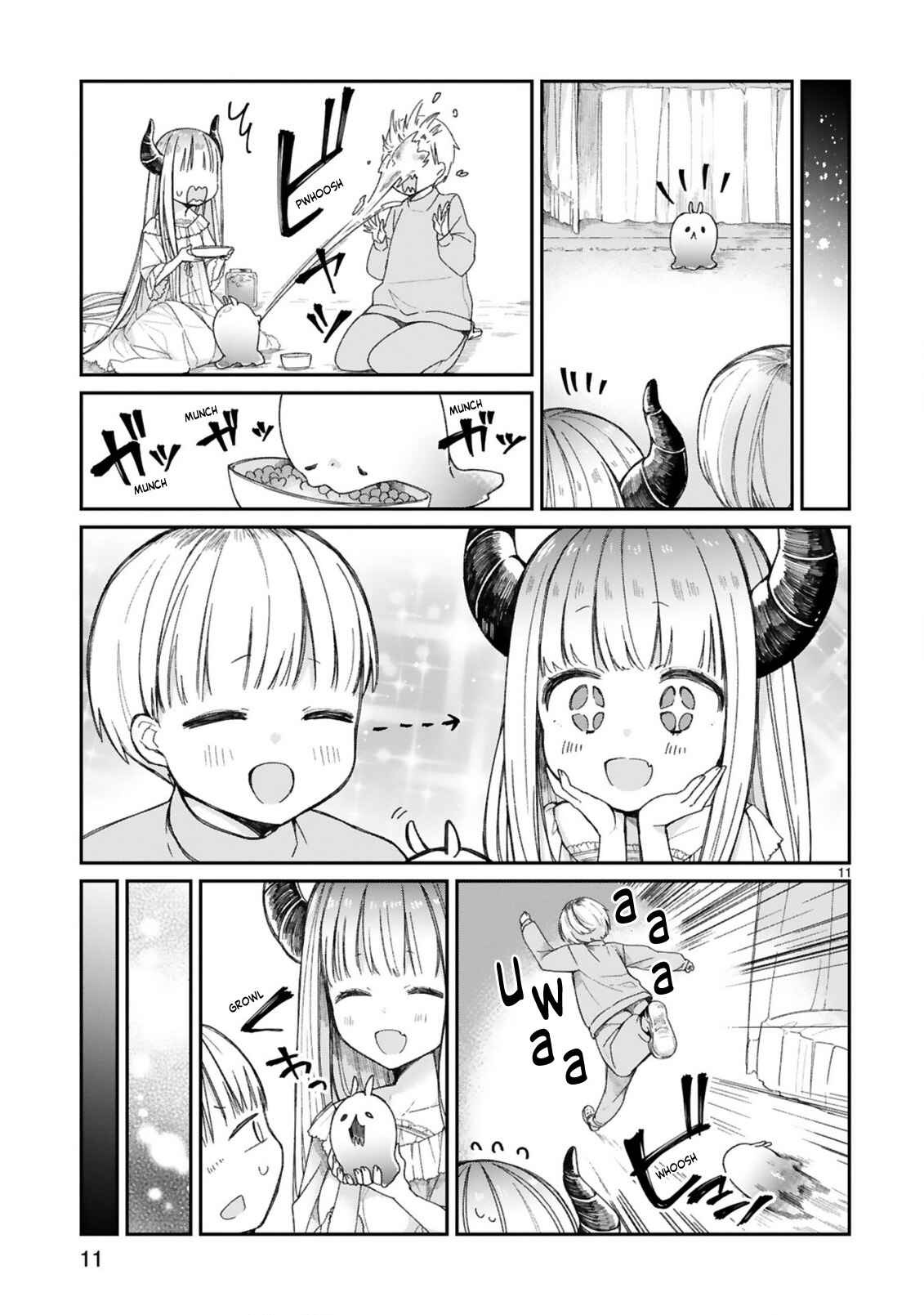Page 14 Chapter 11 Maou-sama ni Shoukan sareta kedo Kotoba ga Tsuujinai.