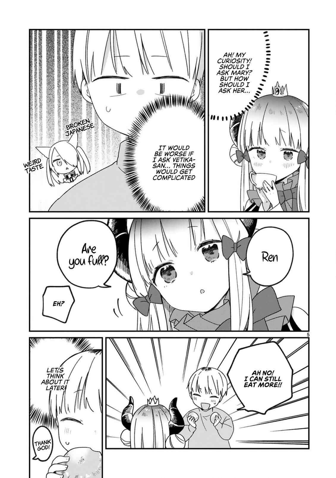 Page 7 Chapter 28 Maou-sama ni Shoukan sareta kedo Kotoba ga Tsuujinai.