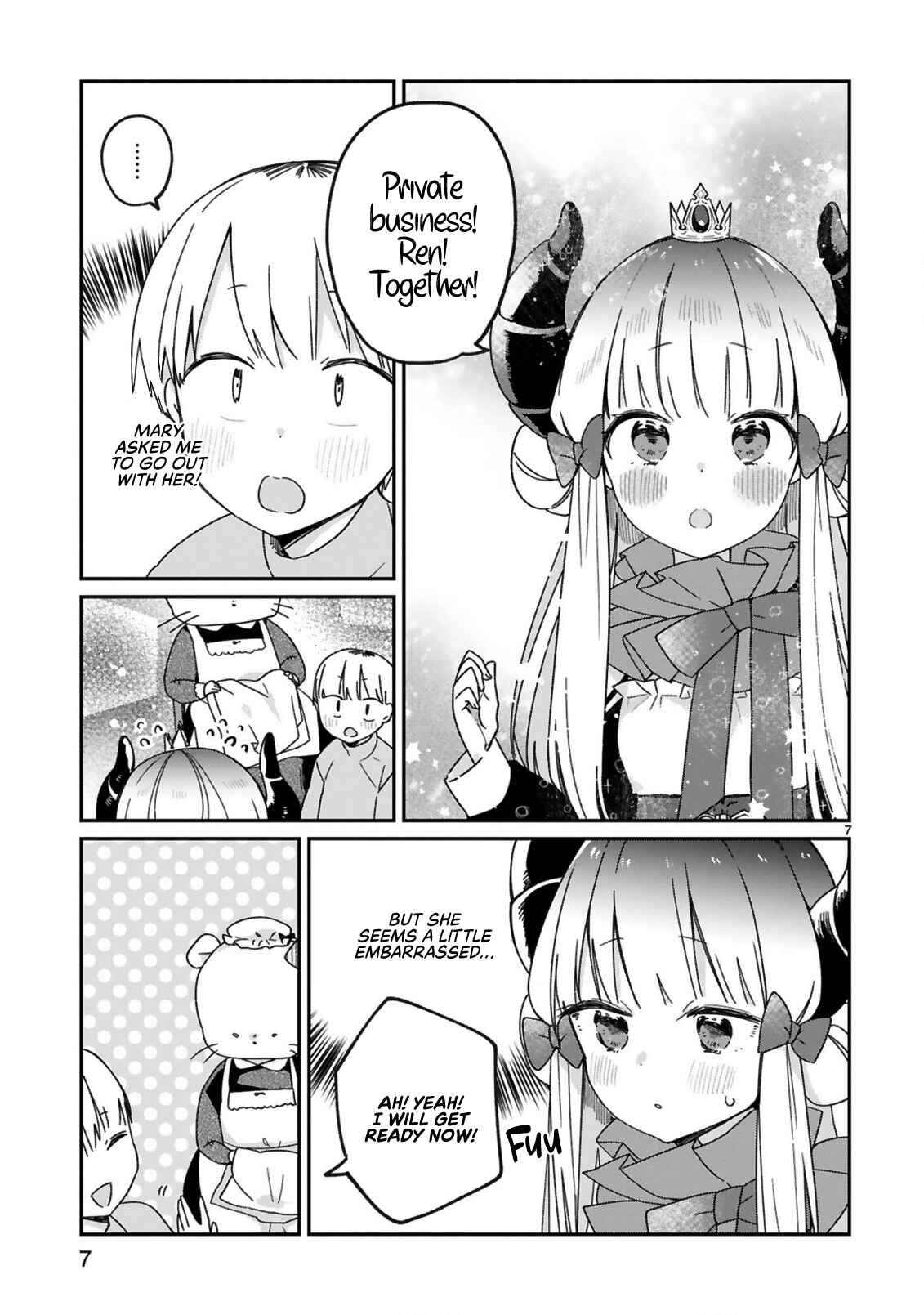 Page 9 Chapter 28 Maou-sama ni Shoukan sareta kedo Kotoba ga Tsuujinai.