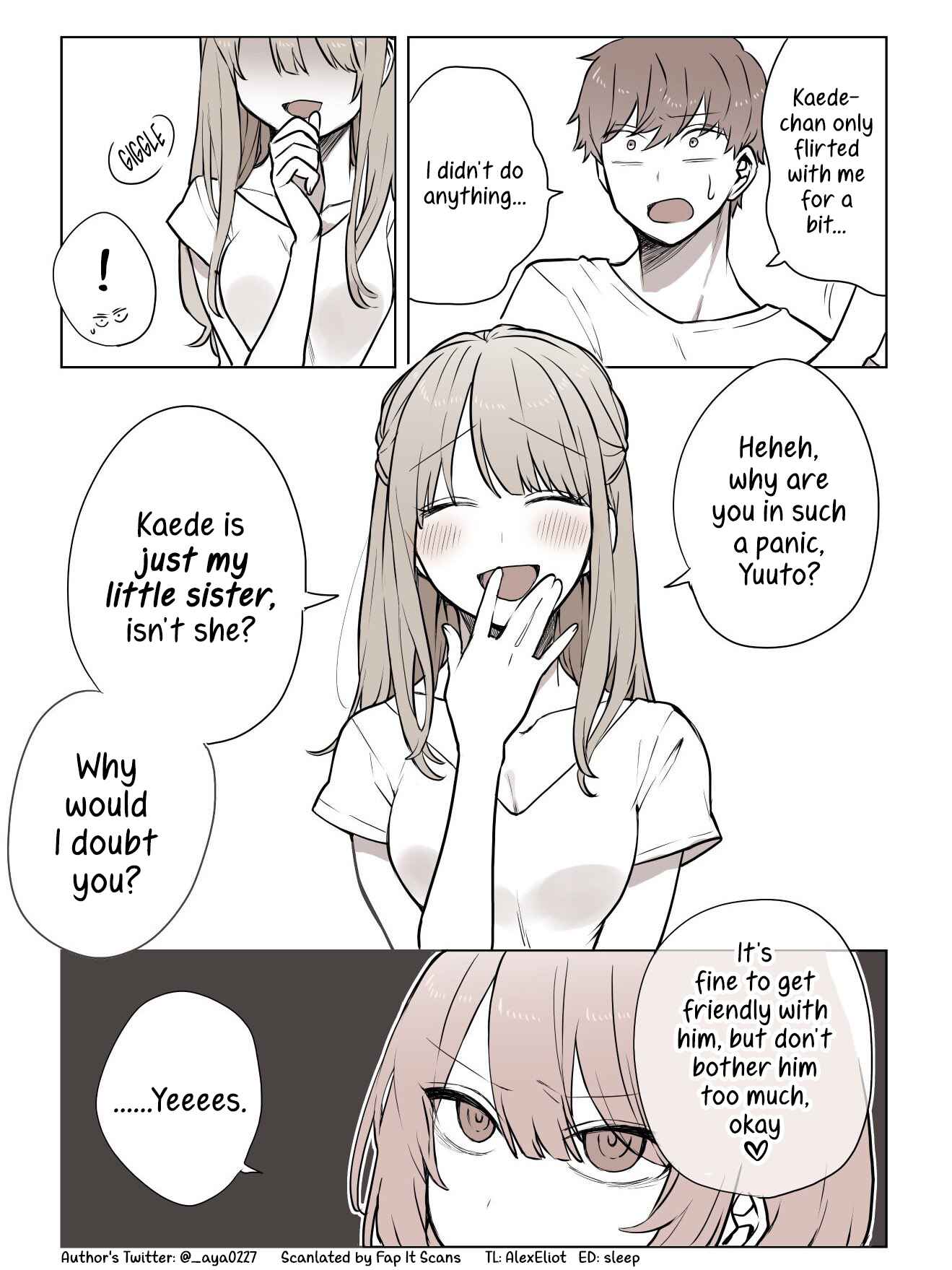 Page 3 Chapter Unknown_af2b The Girlfriends Little Sister is Dangerous