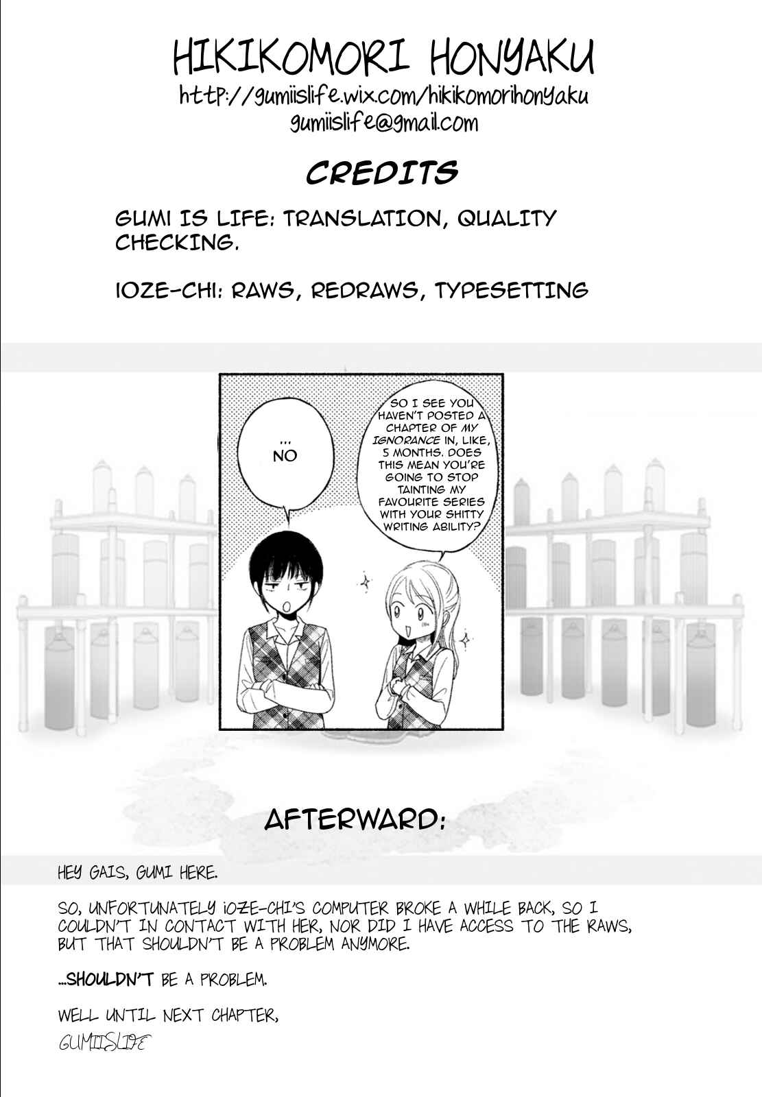 Page 36 Chapter 5 Watashi no Muchi na Watashi no Michi