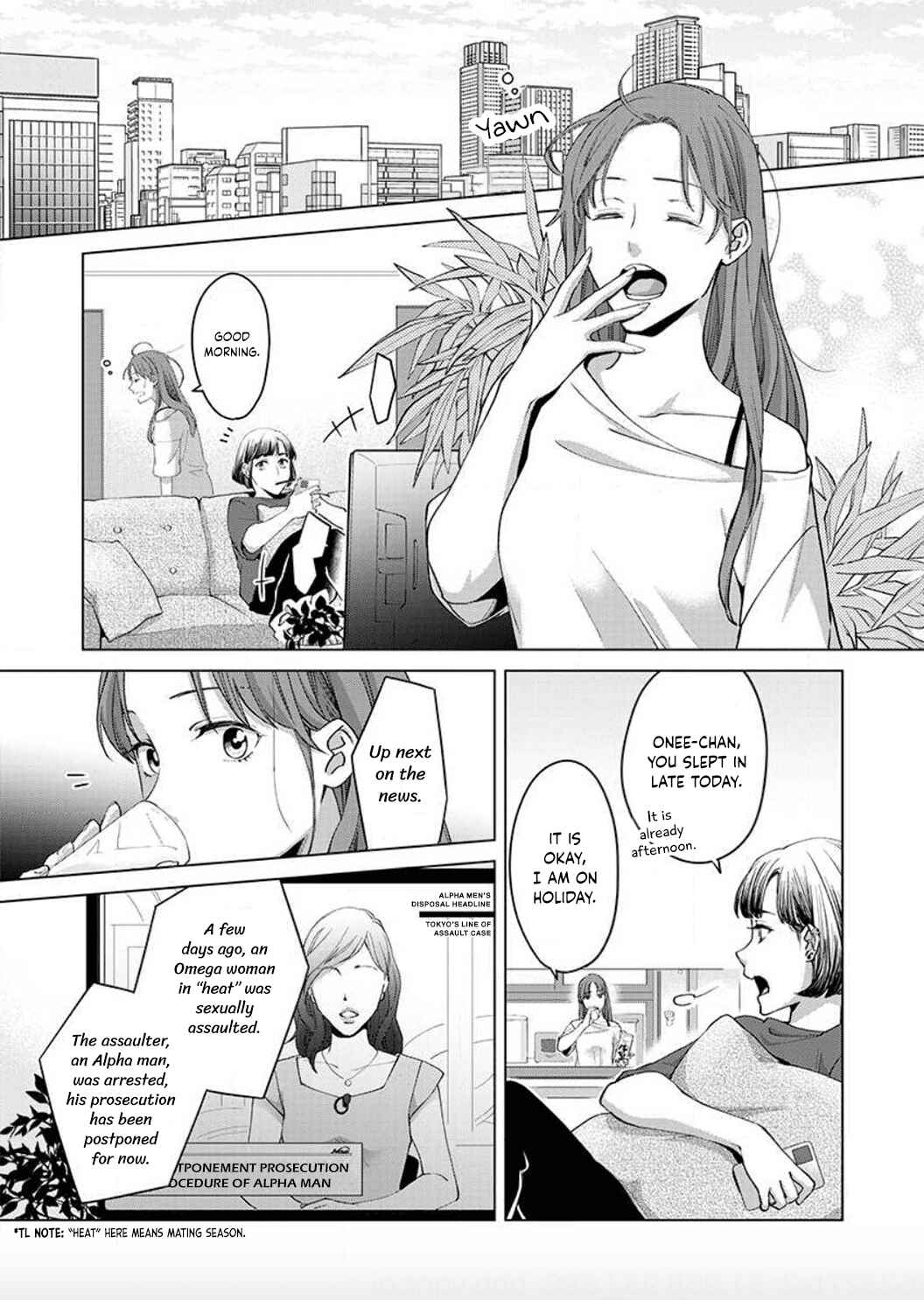 Page 4 Chapter 1 Hatsujou Suru Unmei: Elite α no Risei ga Genkai
