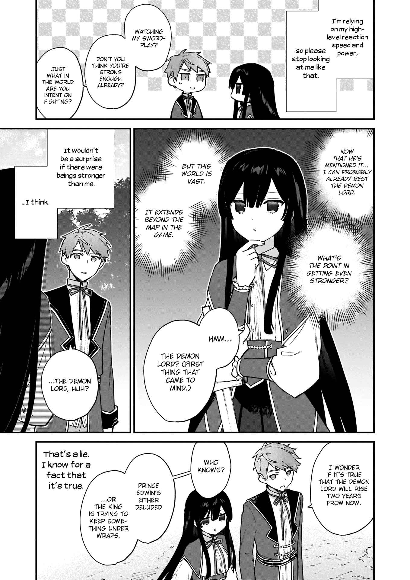 Page 14 Chapter 7 Akuyaku Reijou Level 99 ~Watashi wa UraBoss desu ga Maou de wa Arimasen~