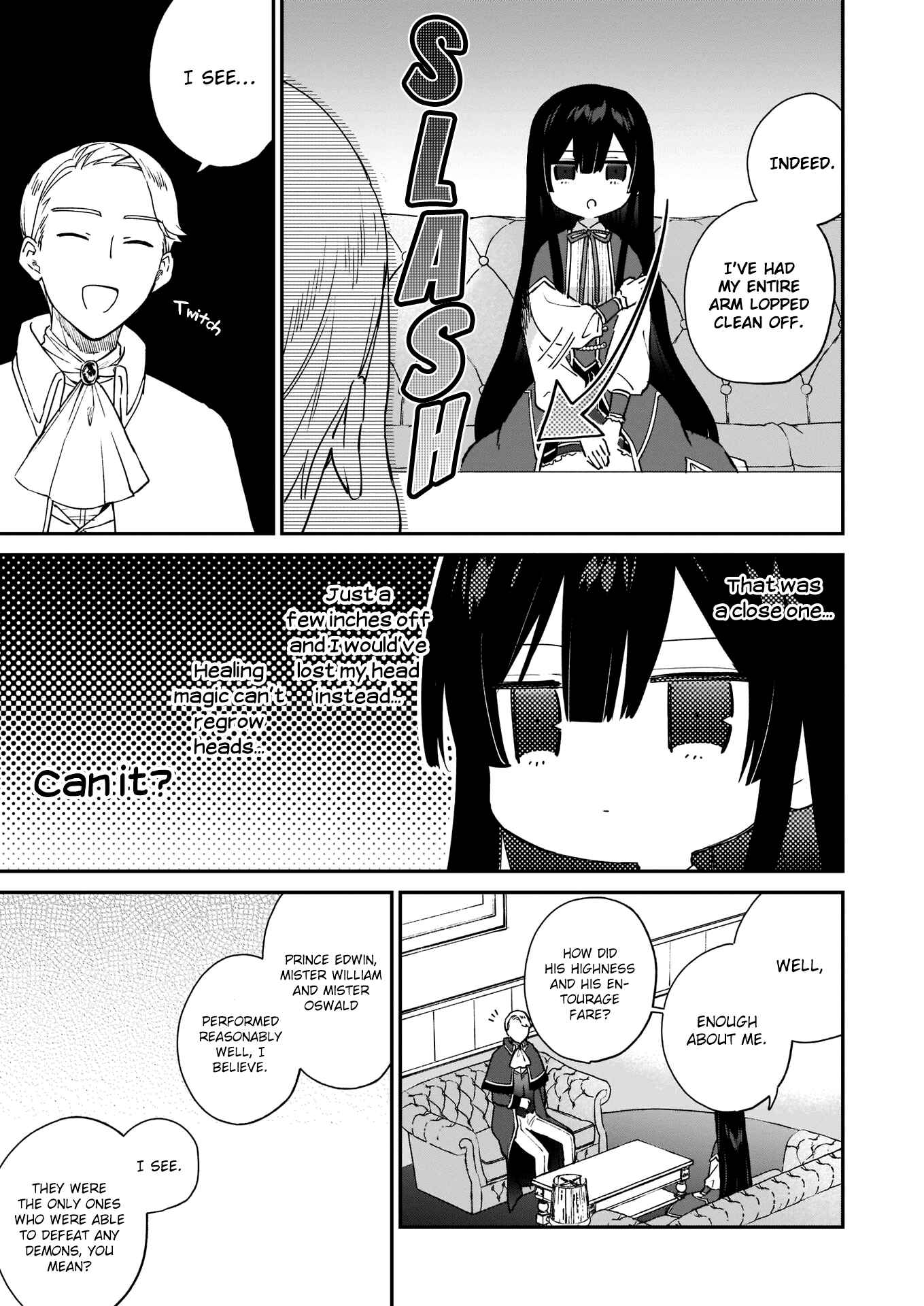 Page 4 Chapter 7 Akuyaku Reijou Level 99 ~Watashi wa UraBoss desu ga Maou de wa Arimasen~