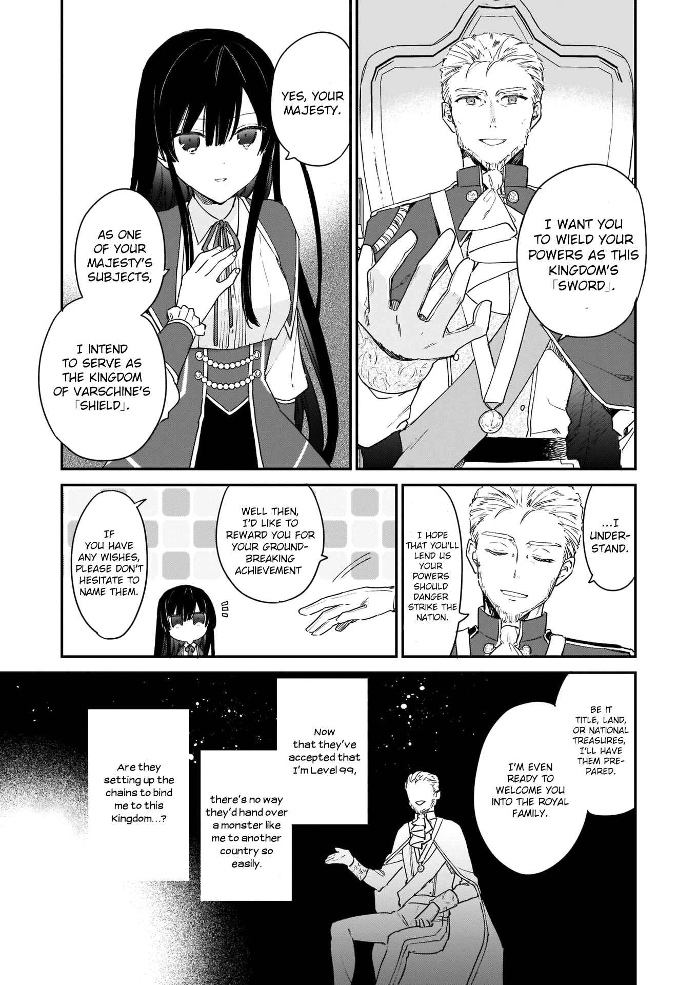 Page 14 Chapter 2 Akuyaku Reijou Level 99 ~Watashi wa UraBoss desu ga Maou de wa Arimasen~