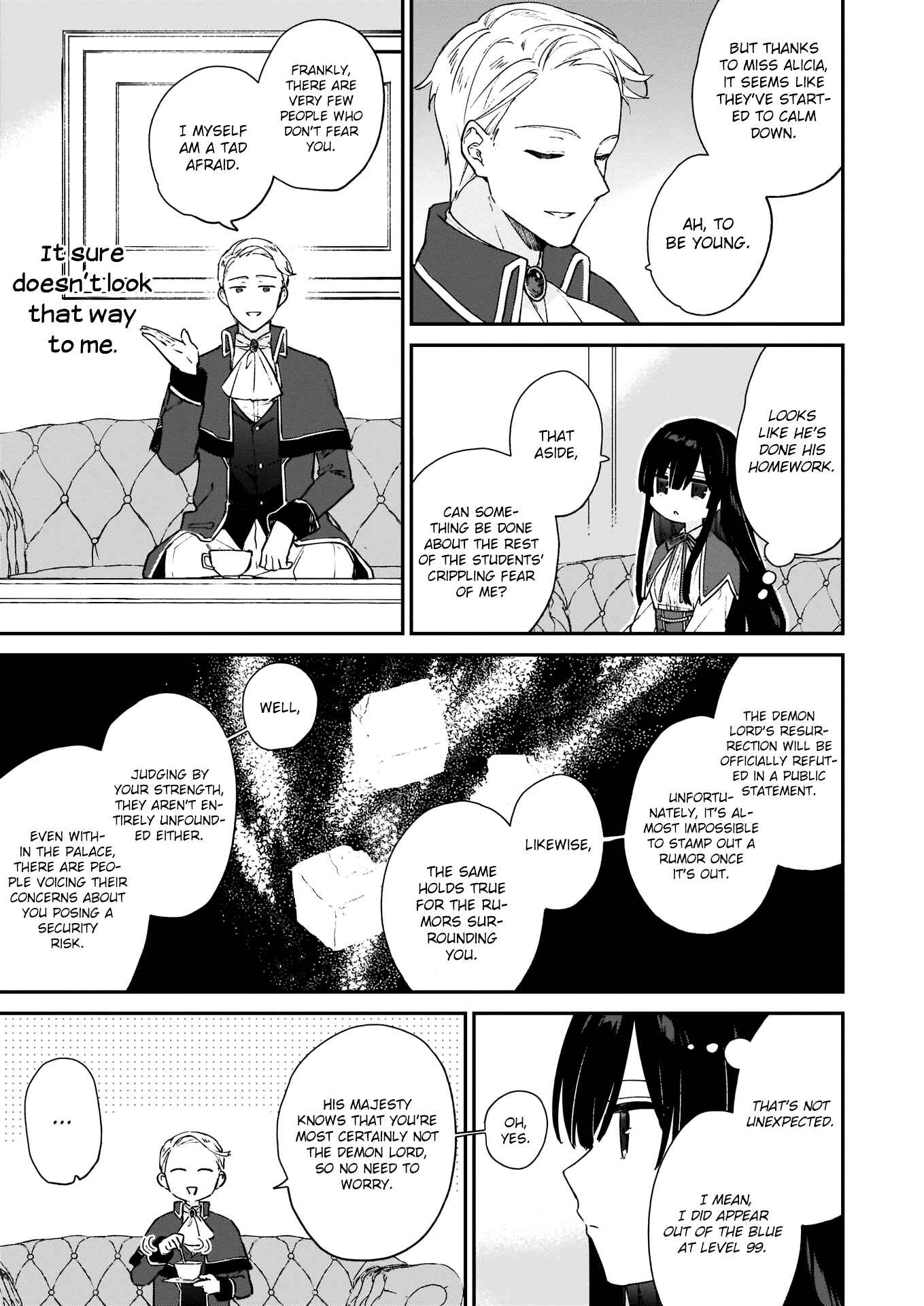 Page 7 Chapter 6 Akuyaku Reijou Level 99 ~Watashi wa UraBoss desu ga Maou de wa Arimasen~