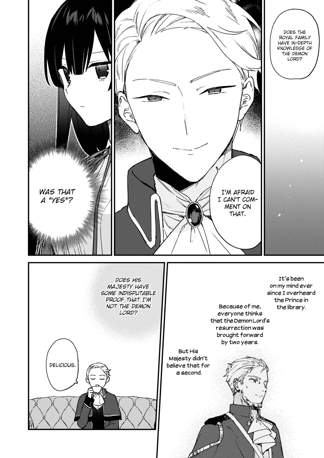 Page 8 Chapter 6 Akuyaku Reijou Level 99 ~Watashi wa UraBoss desu ga Maou de wa Arimasen~