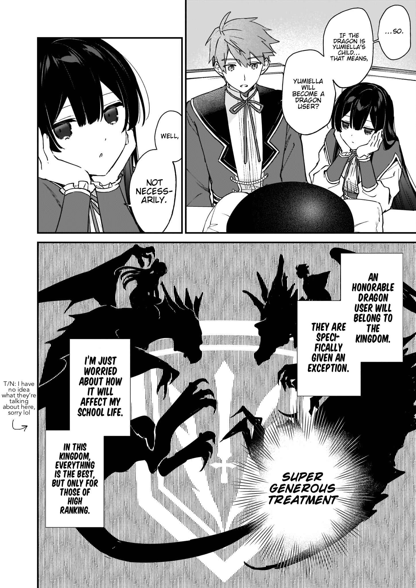 Page 4 Chapter 14.2 Akuyaku Reijou Level 99 ~Watashi wa UraBoss desu ga Maou de wa Arimasen~