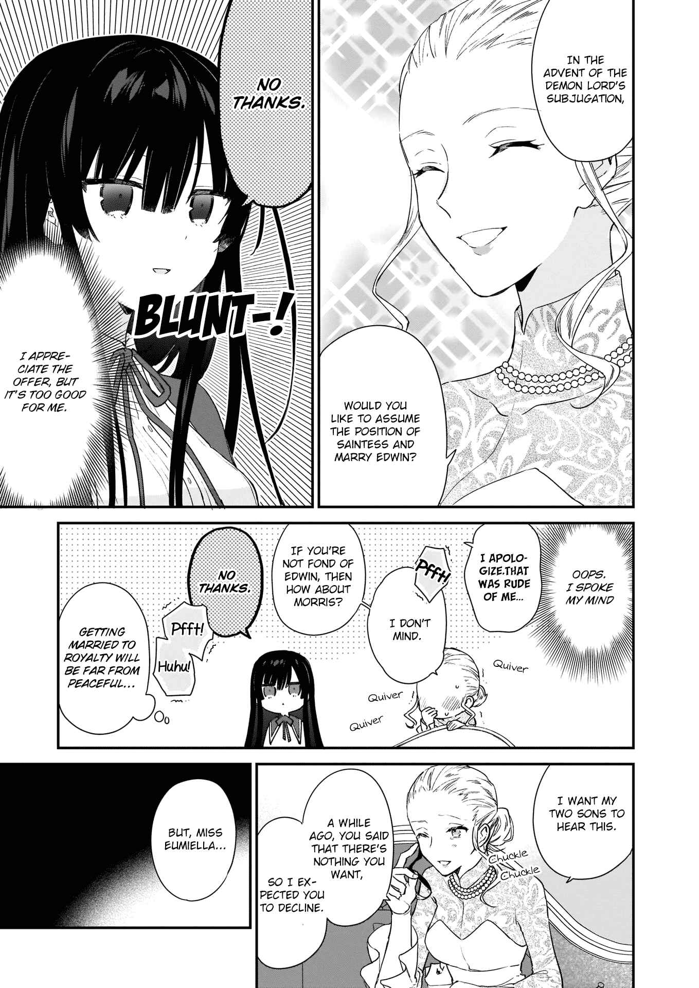 Page 11 Chapter 3 Akuyaku Reijou Level 99 ~Watashi wa UraBoss desu ga Maou de wa Arimasen~