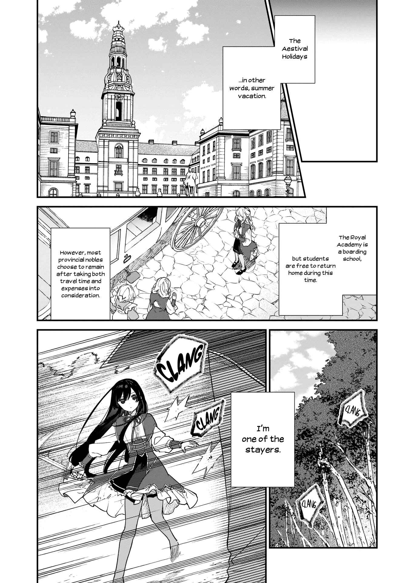 Page 3 Chapter 9.1 Akuyaku Reijou Level 99 ~Watashi wa UraBoss desu ga Maou de wa Arimasen~