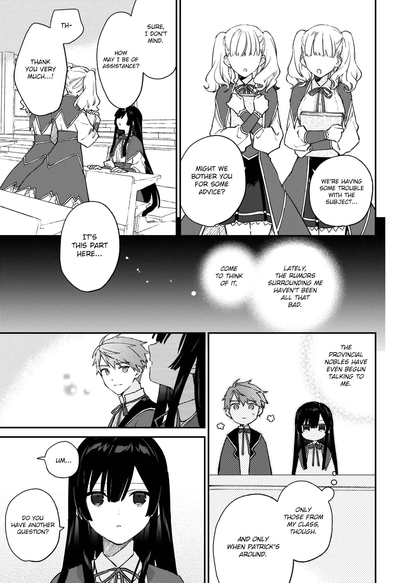 Page 8 Chapter 9.1 Akuyaku Reijou Level 99 ~Watashi wa UraBoss desu ga Maou de wa Arimasen~