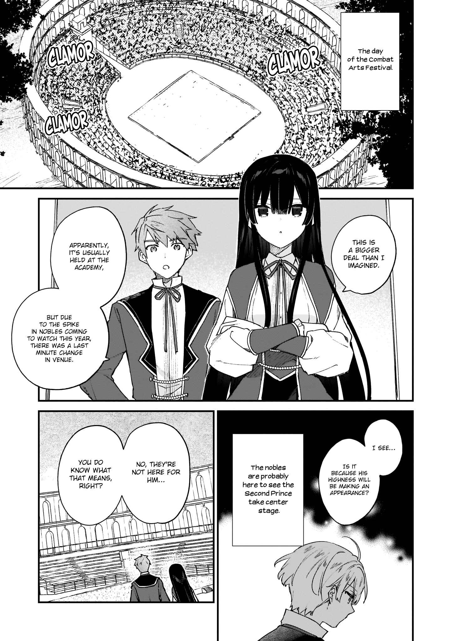 Page 8 Chapter 10.1 Akuyaku Reijou Level 99 ~Watashi wa UraBoss desu ga Maou de wa Arimasen~