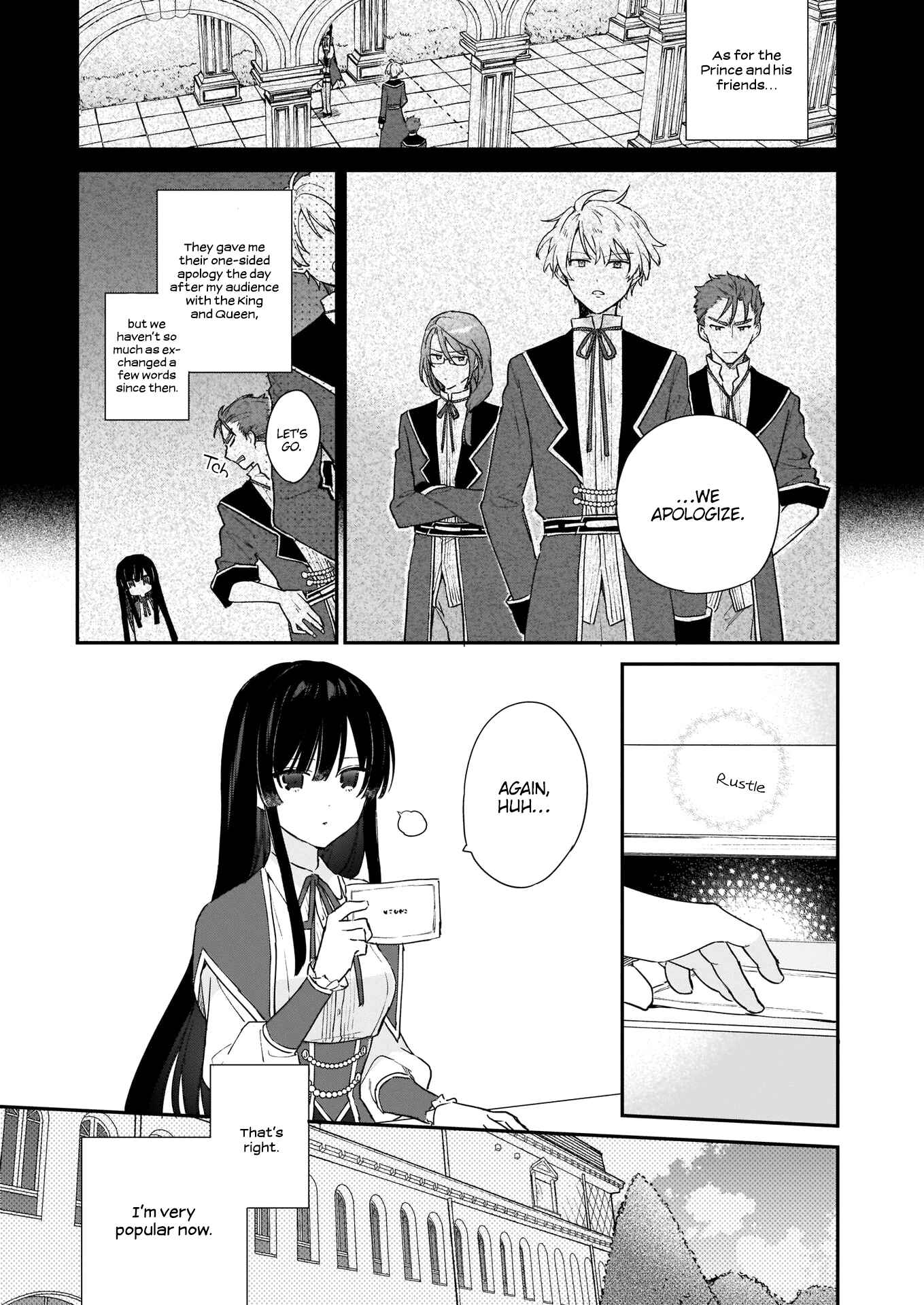 Page 4 Chapter 4 Akuyaku Reijou Level 99 ~Watashi wa UraBoss desu ga Maou de wa Arimasen~