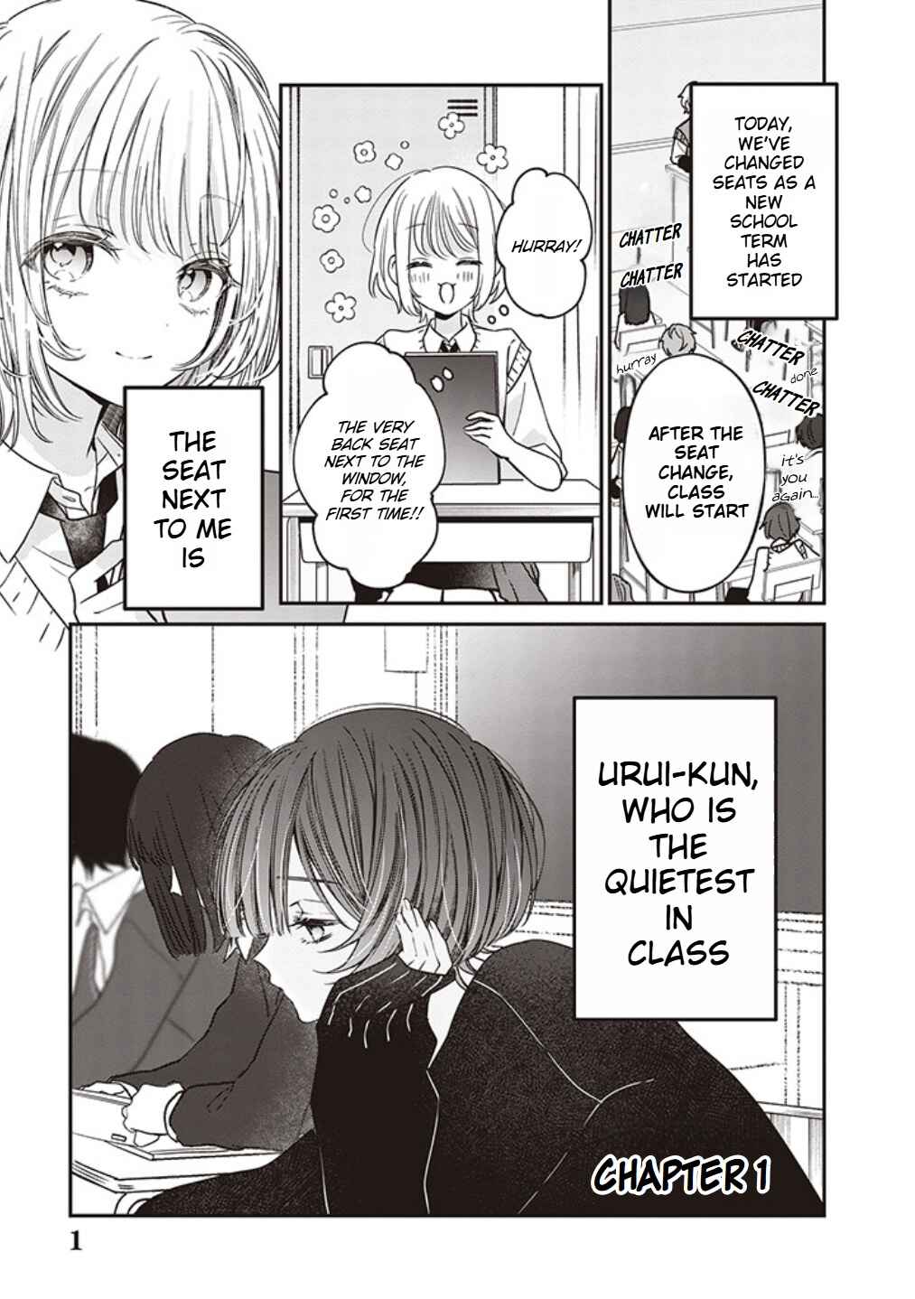 Page 1 Chapter 1 Otonashi-sou na Danshi no Tondemonai Himitsu wo Shite Shimatta