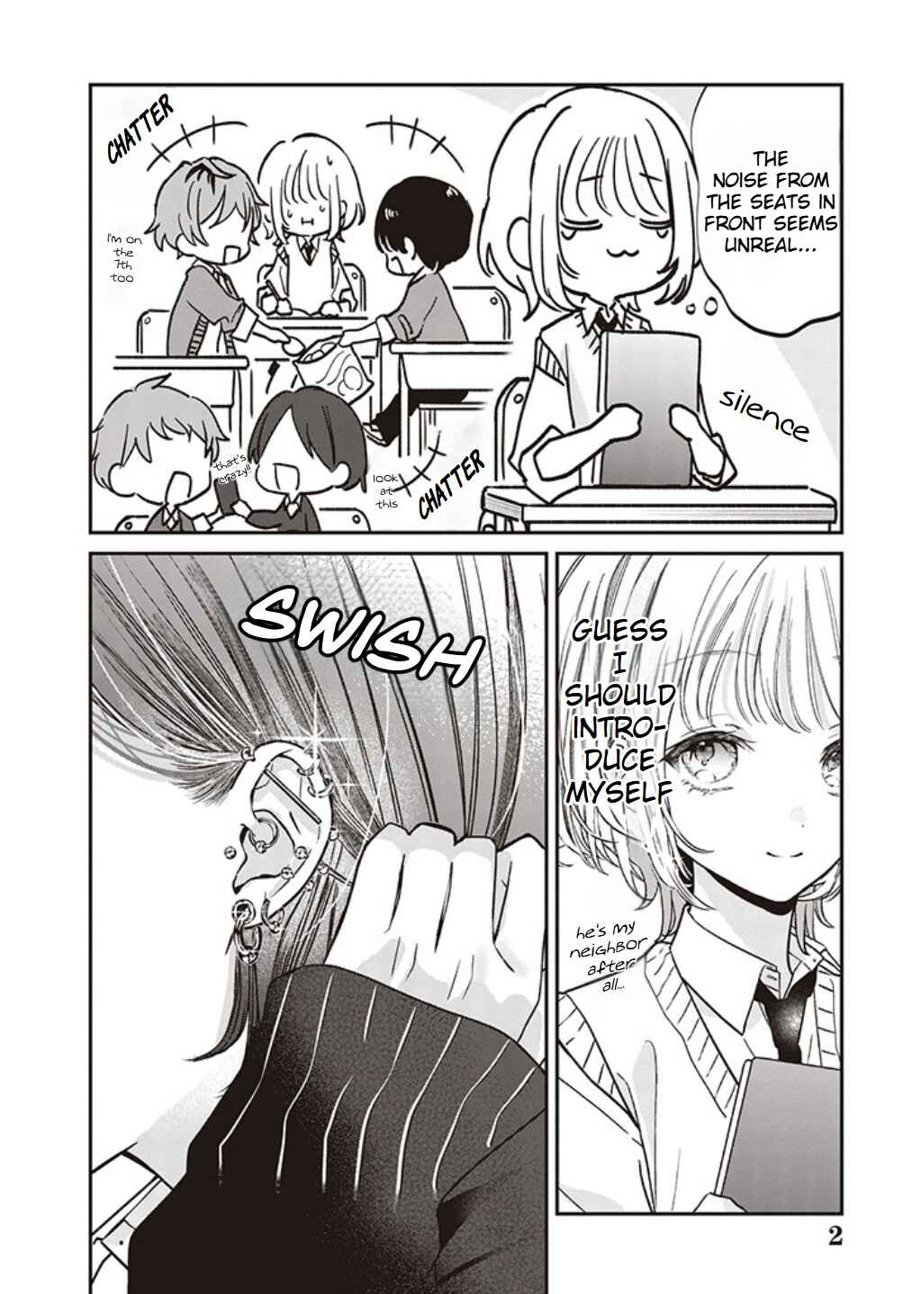 Page 2 Chapter 1 Otonashi-sou na Danshi no Tondemonai Himitsu wo Shite Shimatta