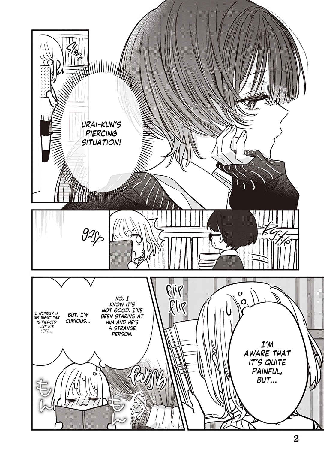 Page 2 Chapter 2 Otonashi-sou na Danshi no Tondemonai Himitsu wo Shite Shimatta