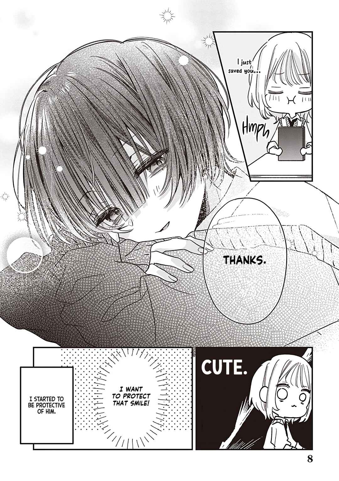 Page 4 Chapter 1.5 Otonashi-sou na Danshi no Tondemonai Himitsu wo Shite Shimatta