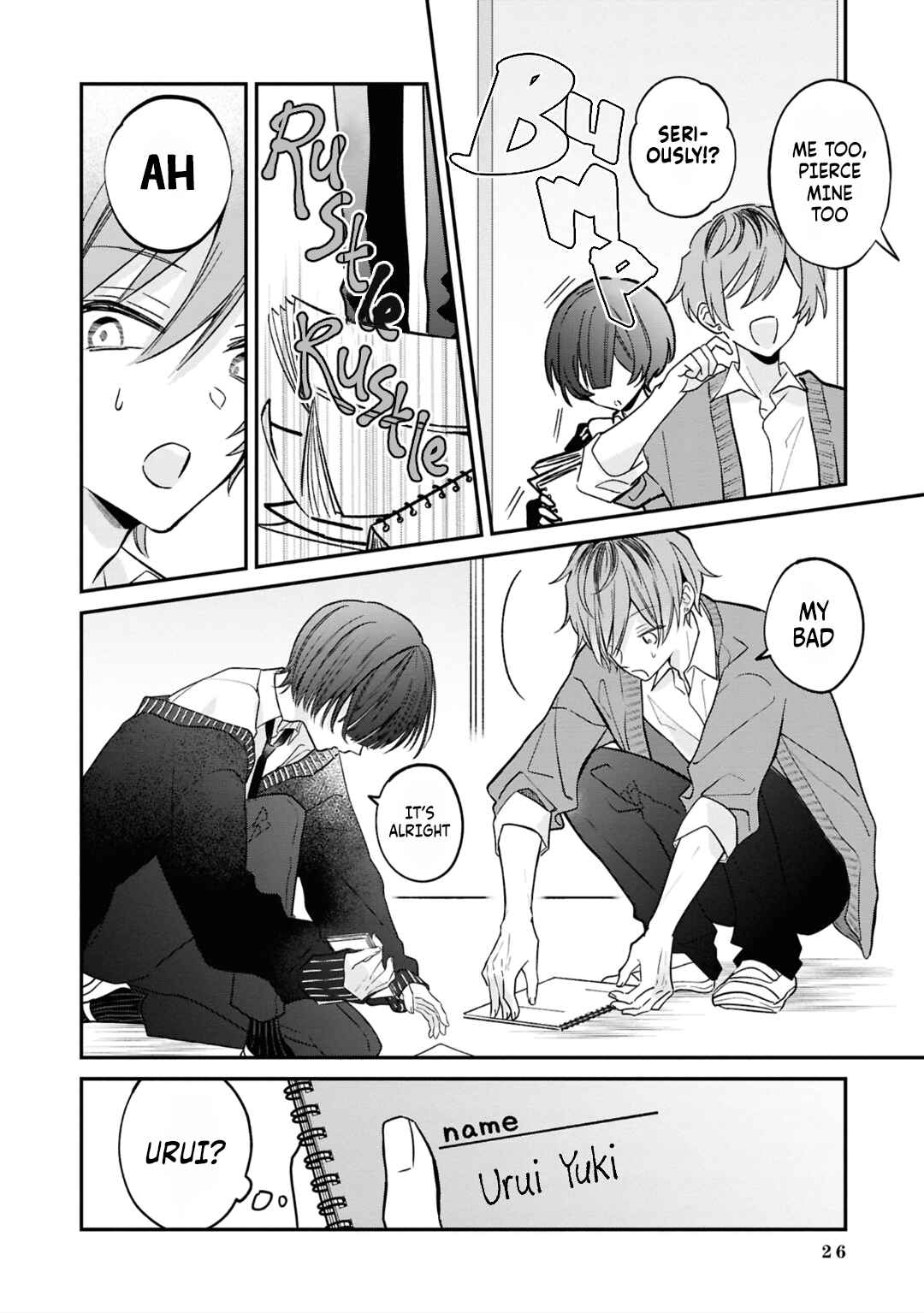 Page 2 Chapter 5 Otonashi-sou na Danshi no Tondemonai Himitsu wo Shite Shimatta