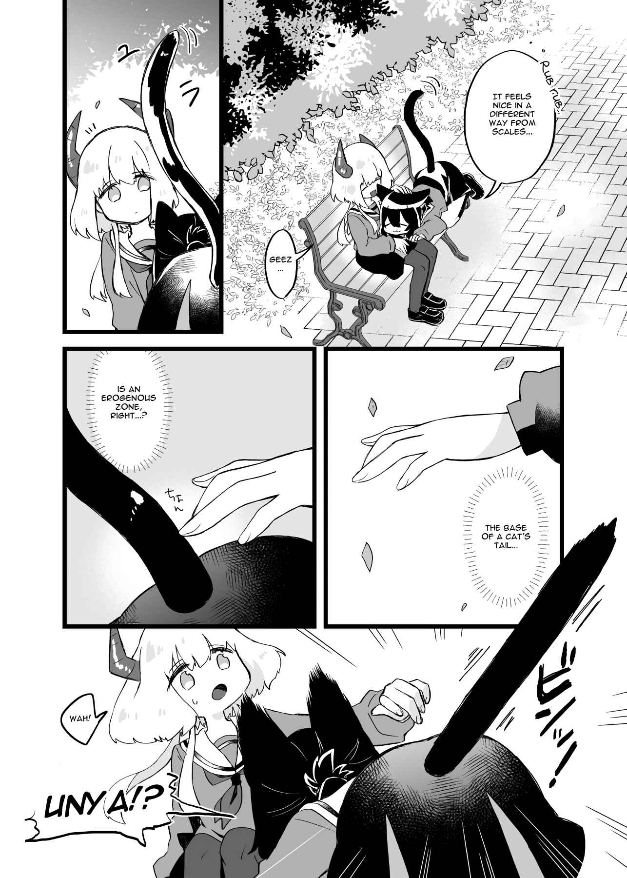 Page 2 Chapter Unknown_618c A Story About a Dragon Girl and a Cat Girl Skipping School