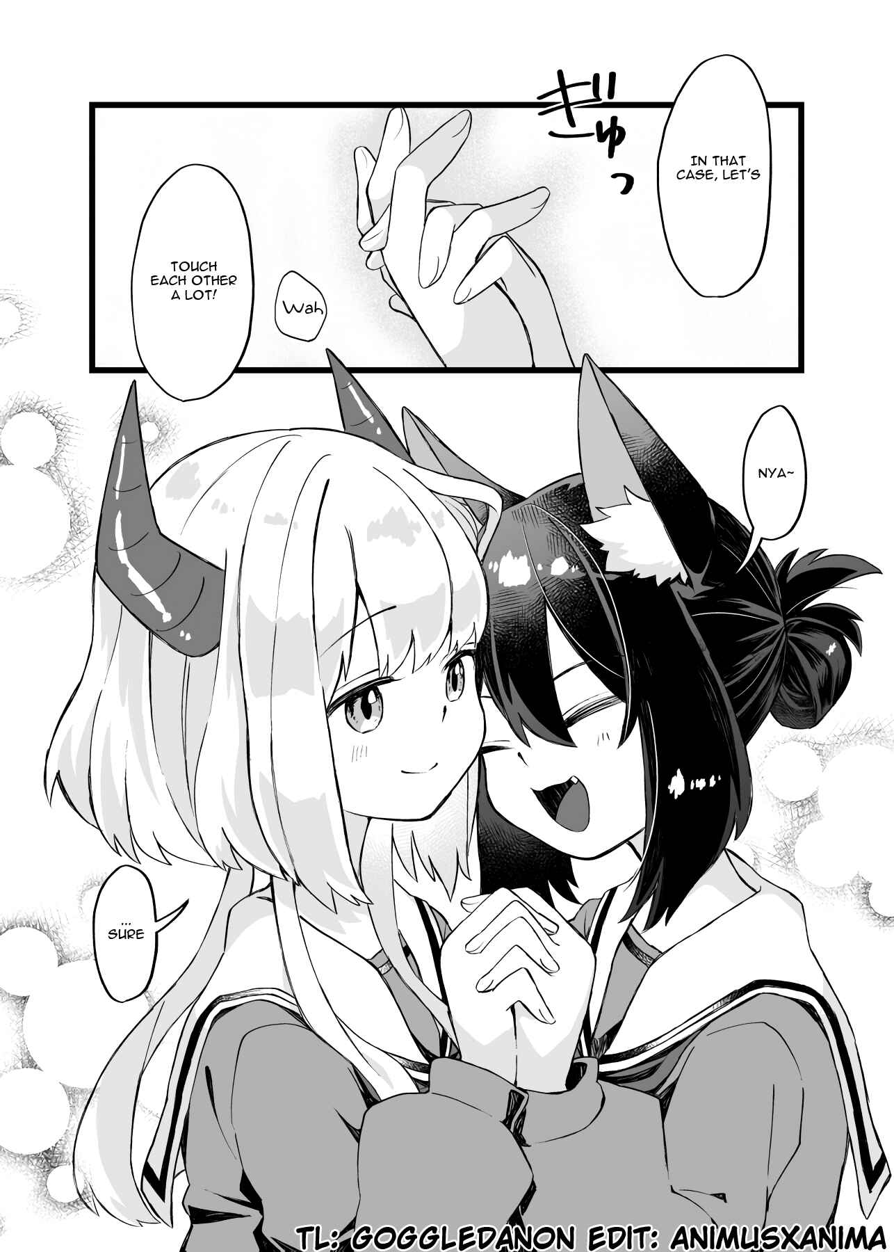 Page 4 Chapter Unknown_618c A Story About a Dragon Girl and a Cat Girl Skipping School