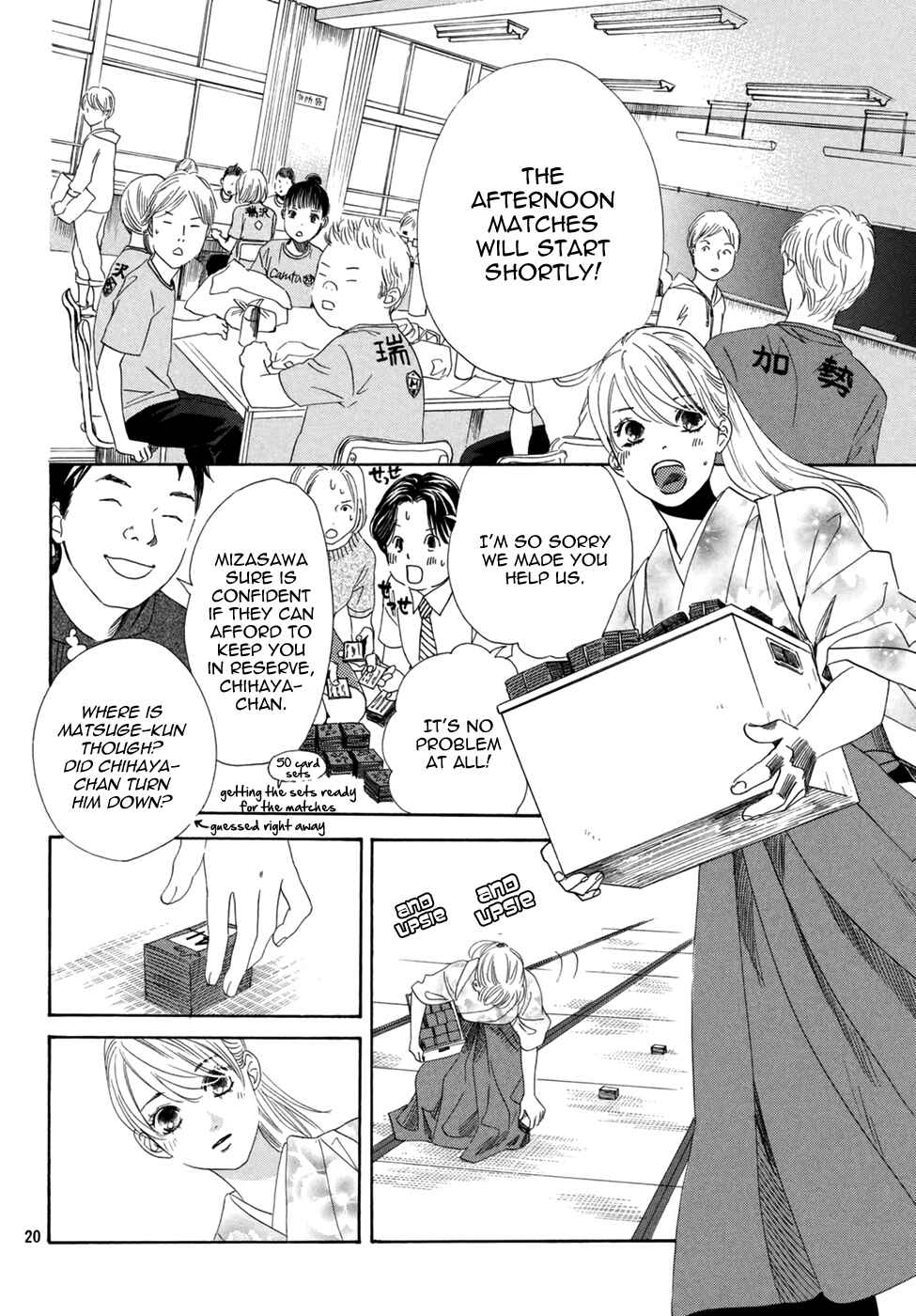 Page 22 Chapter 145 Chihayafuru