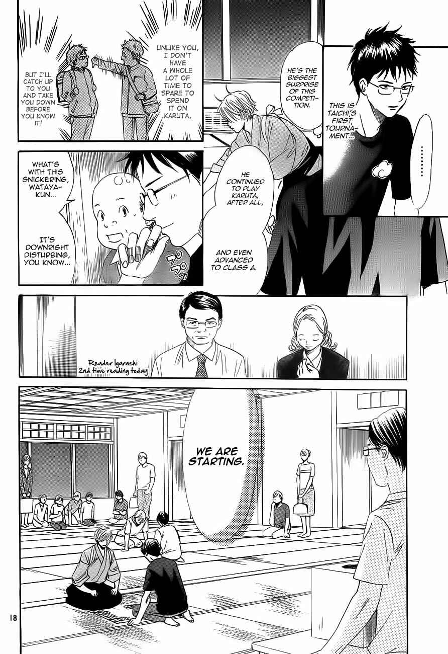 Page 18 Chapter 102 Chihayafuru