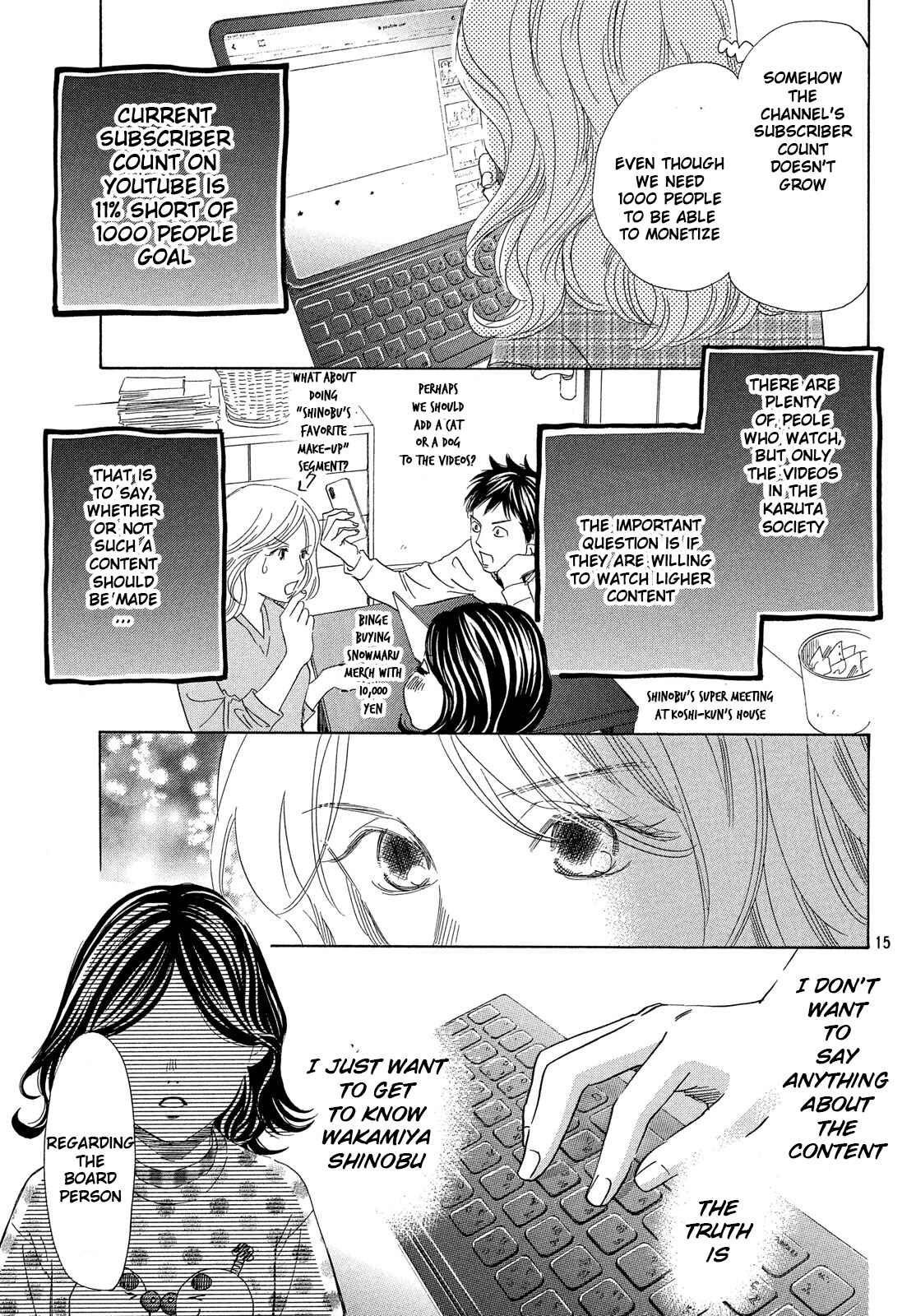 Page 14 Chapter 218 Chihayafuru