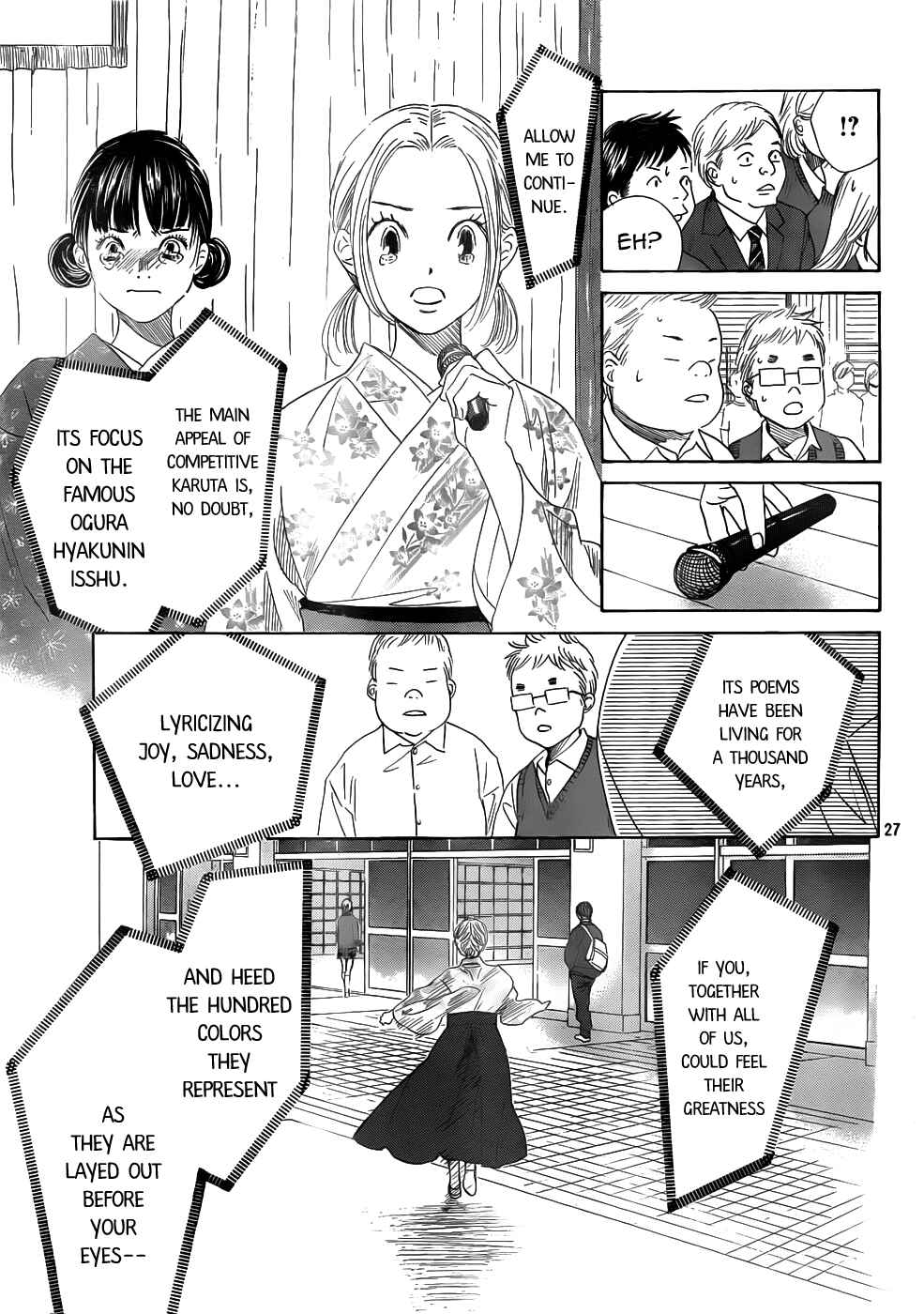 Page 28 Chapter 138 Chihayafuru
