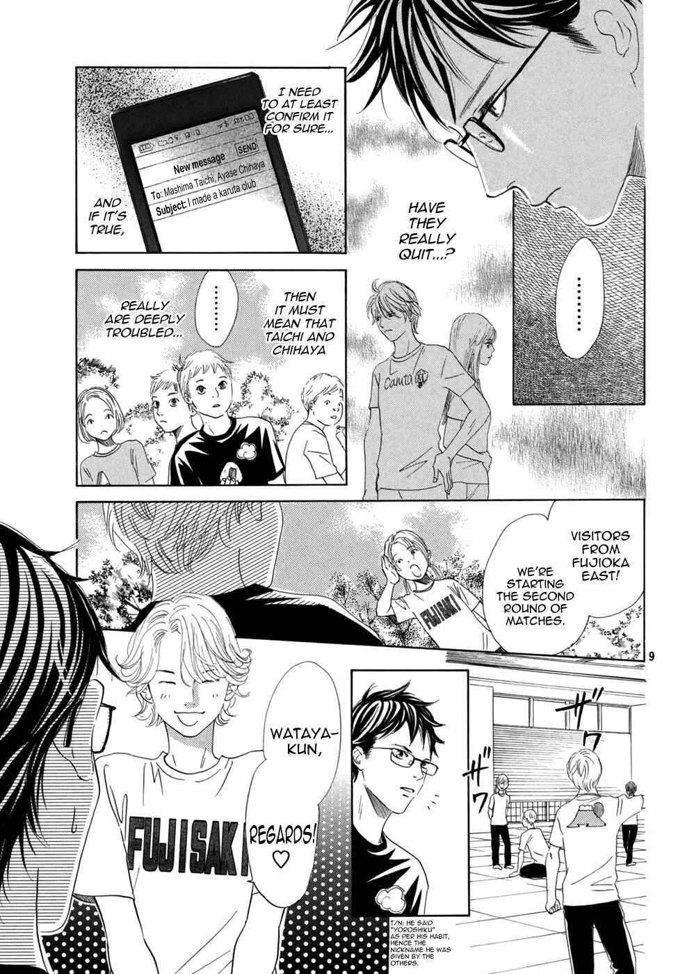Page 10 Chapter 143 Chihayafuru