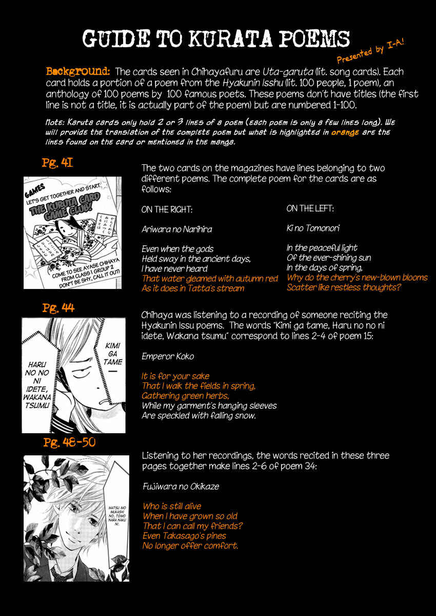 Page 30 Chapter 7 Chihayafuru
