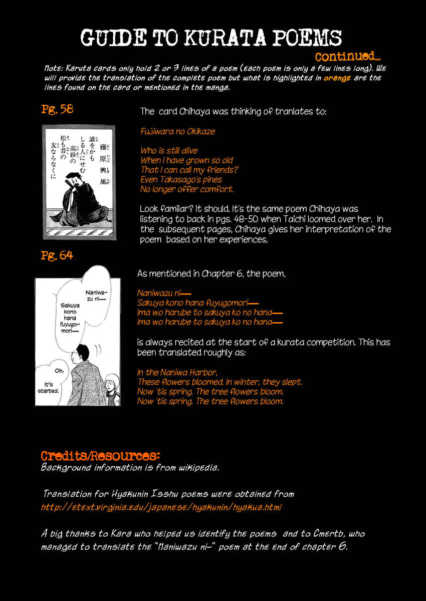 Page 31 Chapter 7 Chihayafuru
