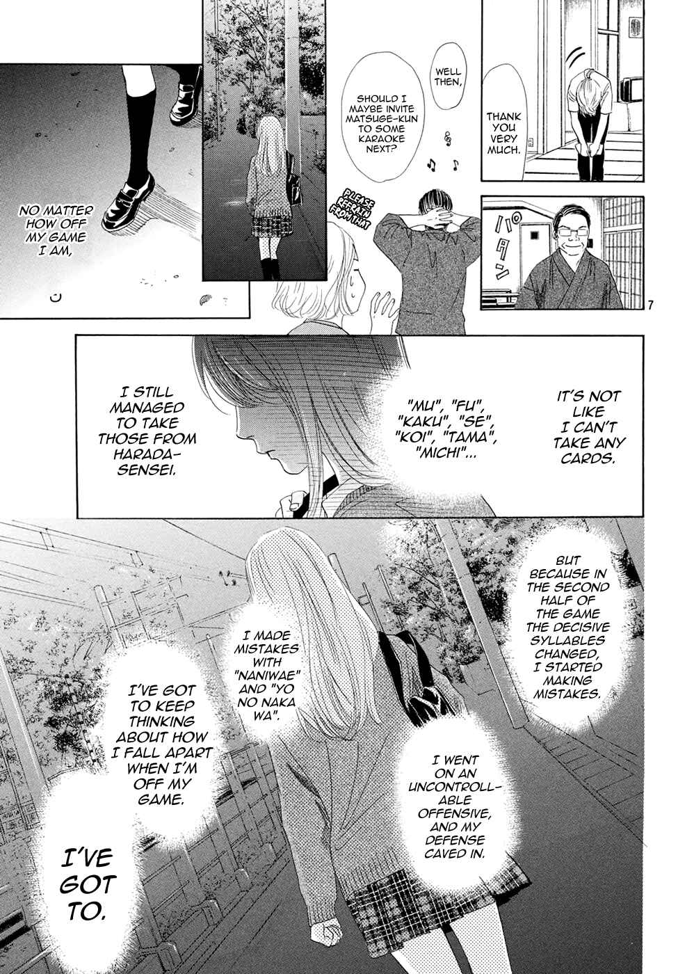 Page 8 Chapter 144 Chihayafuru