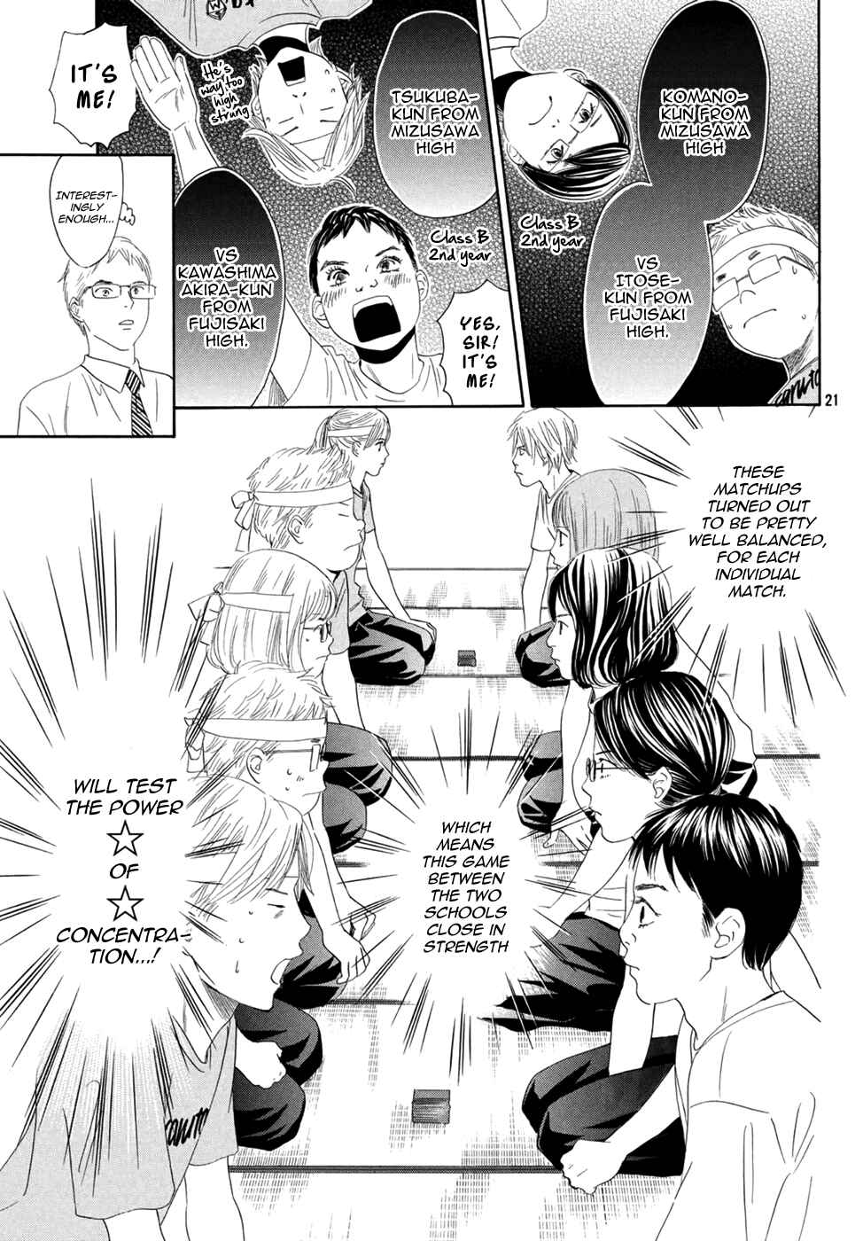 Page 20 Chapter 157 Chihayafuru