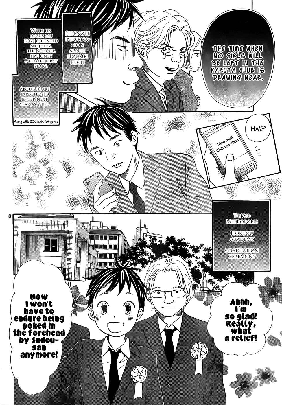 Page 8 Chapter 136 Chihayafuru