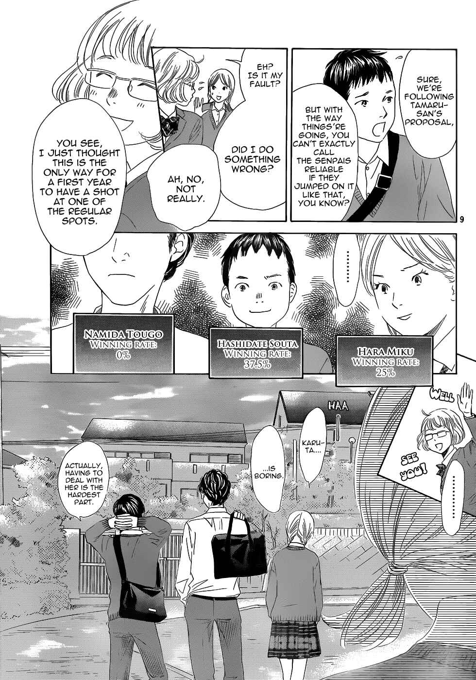 Page 9 Chapter 142 Chihayafuru