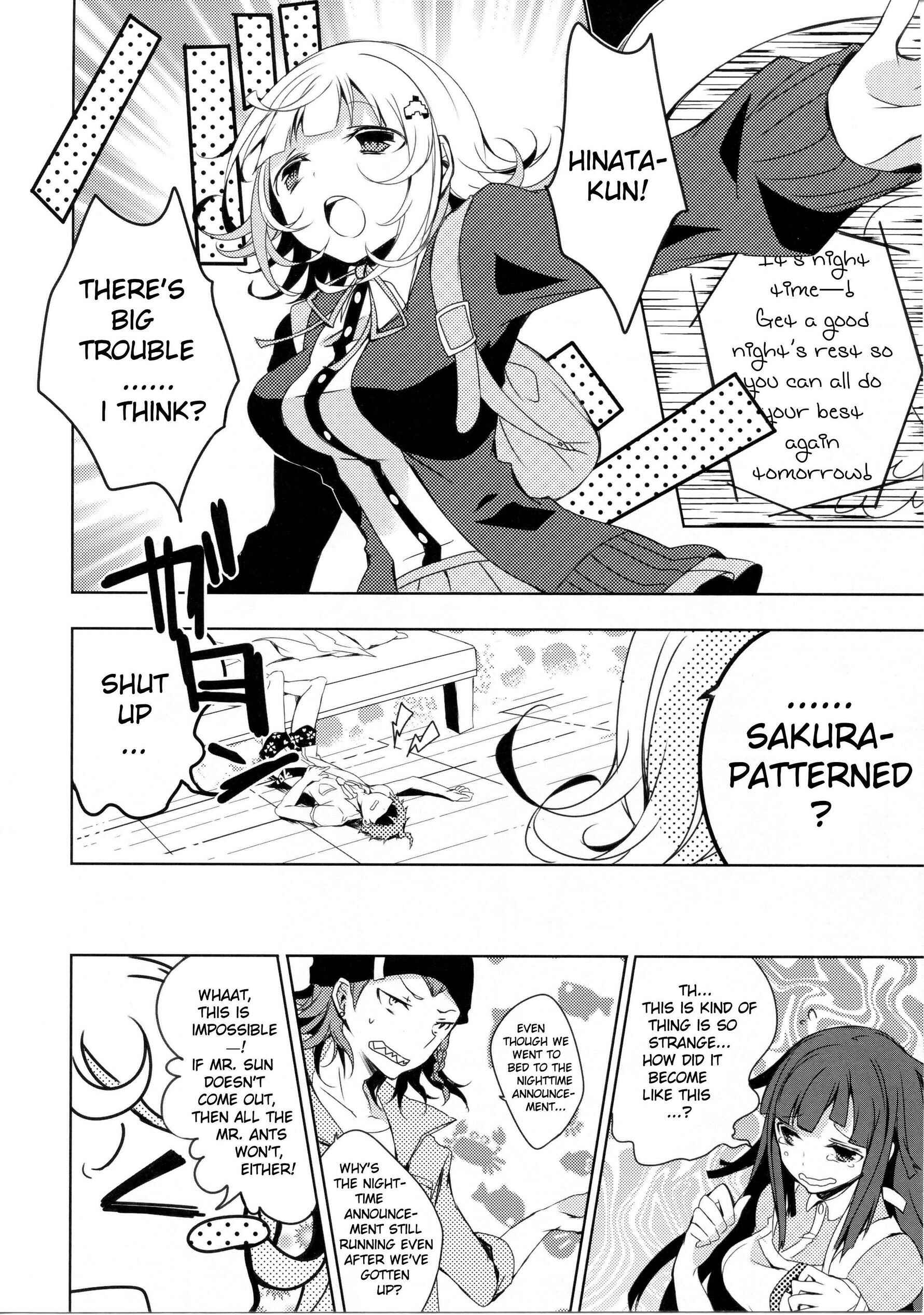 Page 4 Chapter Unknown_34e3 Danganronpa - Night Diving (Doujinshi)