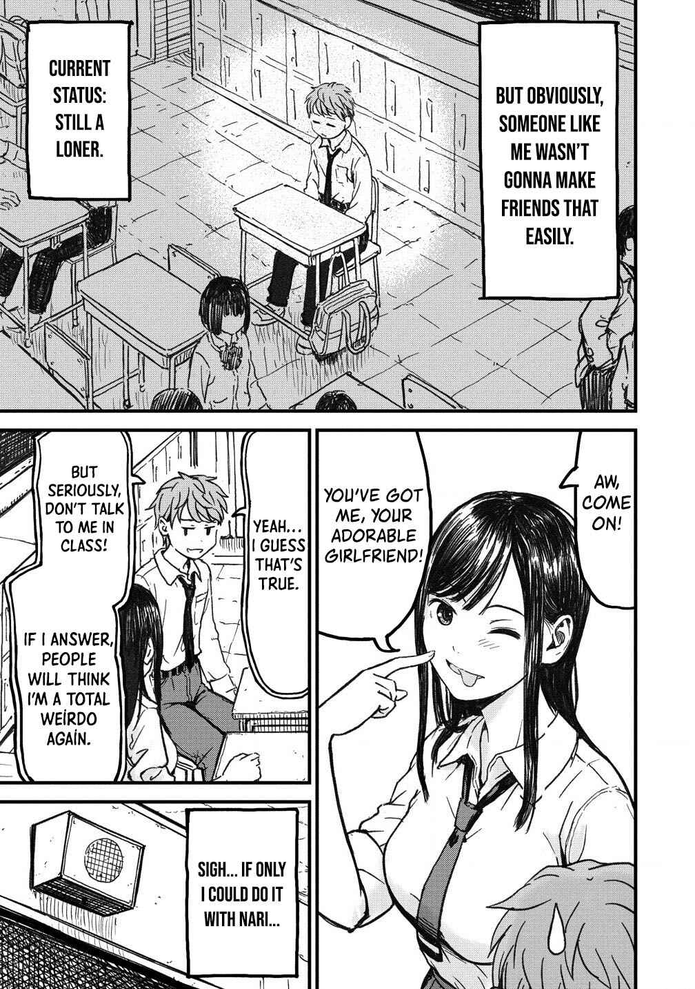 Page 10 Chapter 1 Imakano - Real Kanojo de Update! Risou no Kanojo to H shitai
