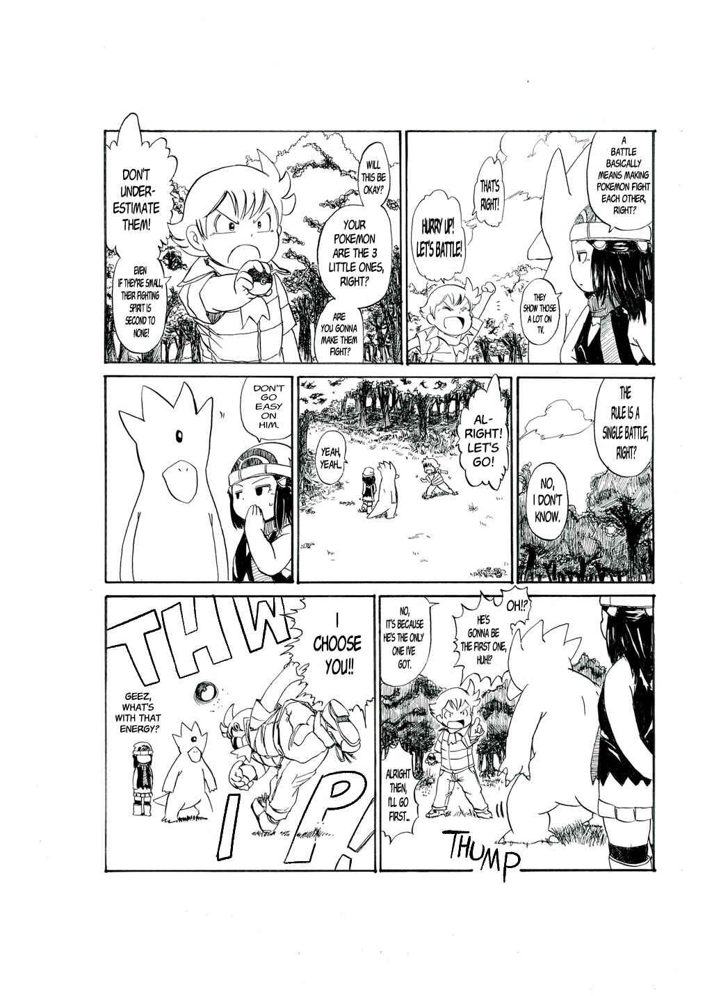Page 11 Chapter 3 Pokémon Diamond and Pearl Comic (Doujinshi)
