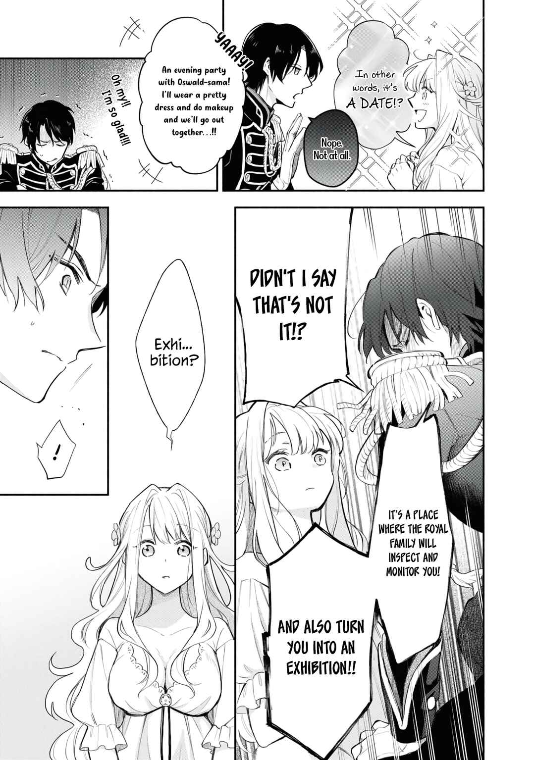 Page 13 Chapter 3 Akugyaku Seijo desu ga, Aisuru Danna-sama no Oyaku ni Tachitai desu. (To wa Ie, Kirawarete Iru no desu ga)